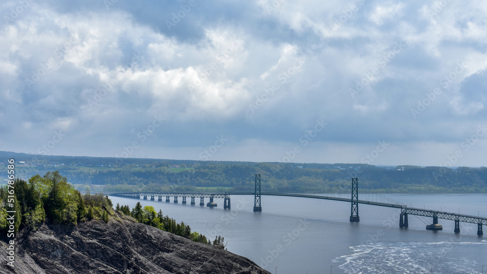 Bridge of the Isle of Orléans near Quebec City