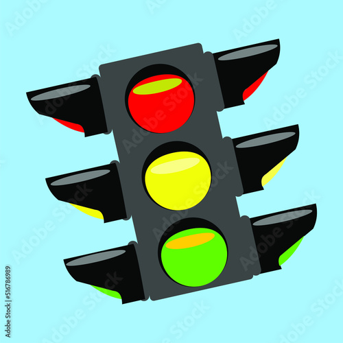 This is a picture of a traffic light