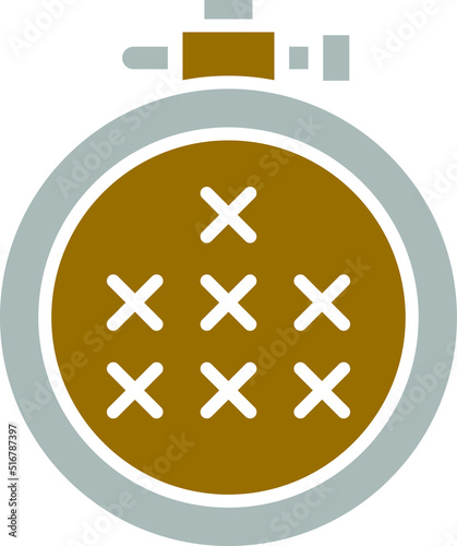 Cross Stitch Icon Style