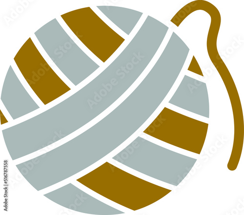 Wool Ball Icon Style