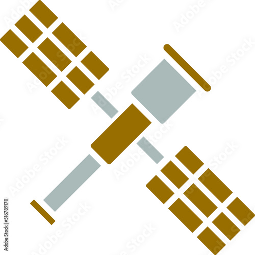 Hubble Telescope Icon Style