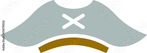 Pirate Cap Icon Style