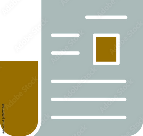 Newspaper Icon Style