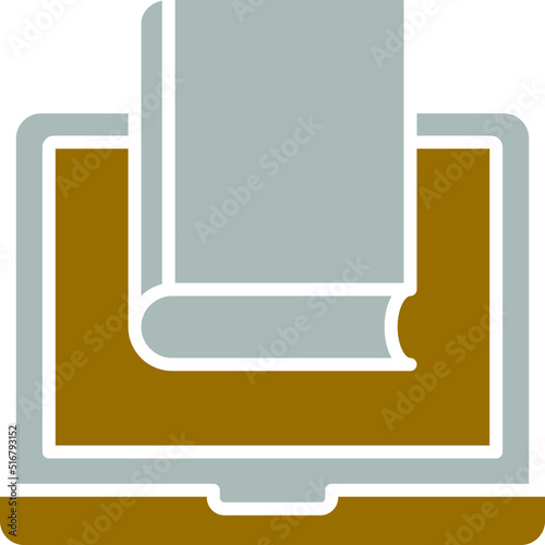 Online Library Icon Style