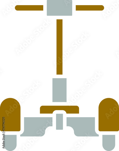 Police Segway Icon Style