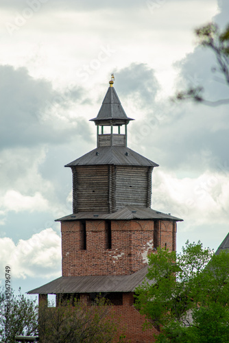 panorama of the architecture of Nizhny Novgorod