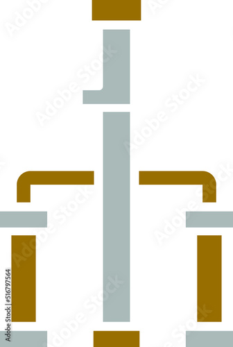 Closet Auger Icon Style