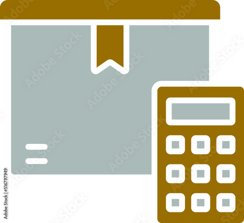 Delivery Costs Calculator Icon Style