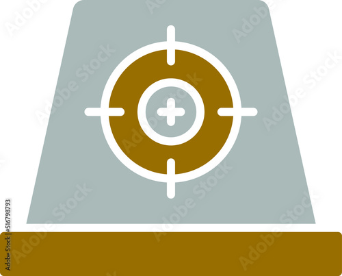 Red Dot Sight Icon Style