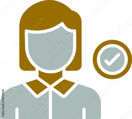 Candidate Female Icon Style