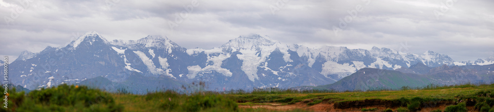 Alpenpanorama - Eiger, Mönch und Jungfrau