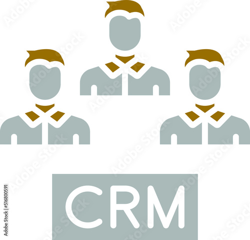 Crm Methodologies Icon Style