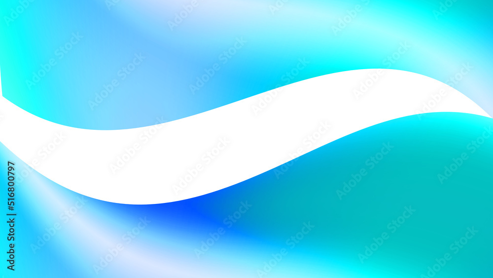 light blue gradient wave abstract background