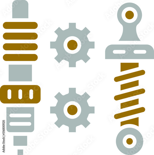 Car Parts Icon Style
