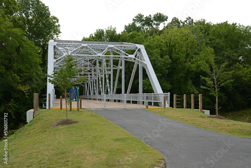 Bridge across Tar River, Greenville, North Carolina photo