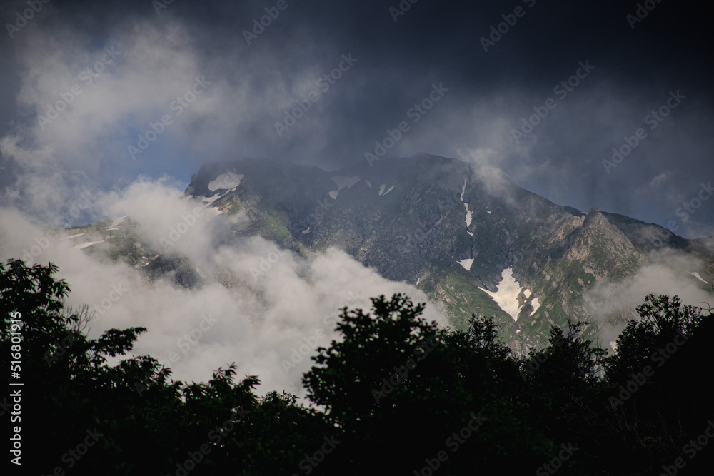 photography landscape cloudy mountains photography landscape cloudy mountains