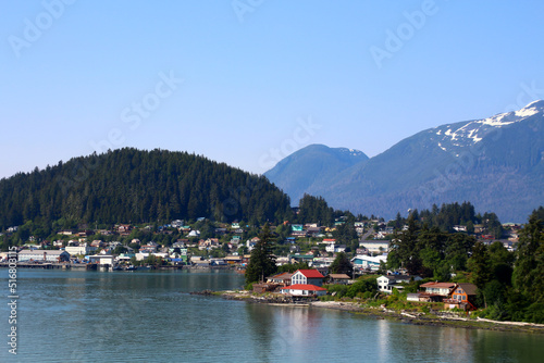 Wrangell, one of Alaska's oldest and most historic island towns  photo