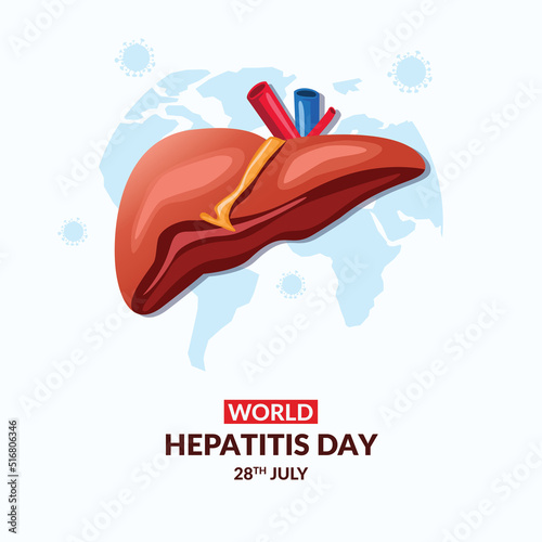 World hepatitis day banner