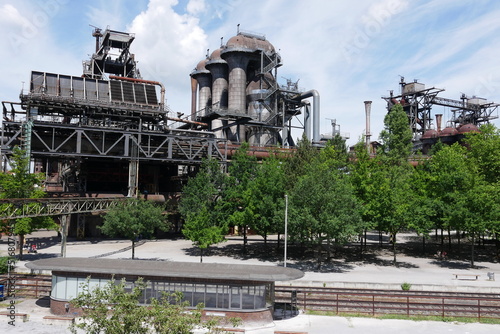 Industriedenkmal in Duisburg im Landschaftspark Nord photo