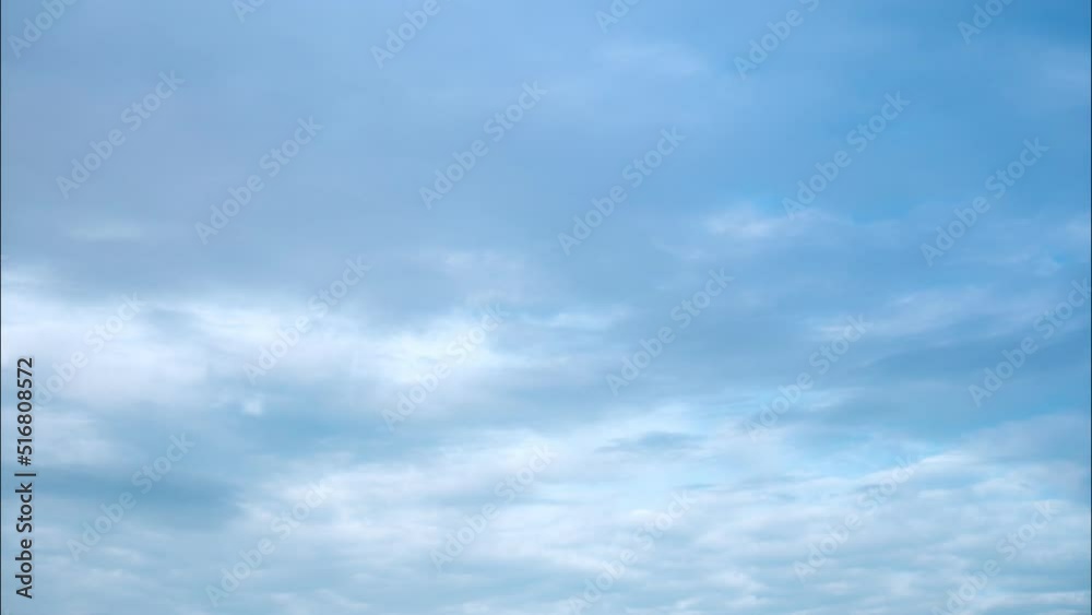 Timelapse moving clouds. Overcast sky. Lots of clouds before the rain. Beautiful blue sky and clouds with daylight natural background. The vast blue and clouds sky. Timelapse moving clouds. Overcast sky. Lots of clouds before the rain. Beautiful blue sky and clouds with daylight natural background. The vast blue and clouds sky.