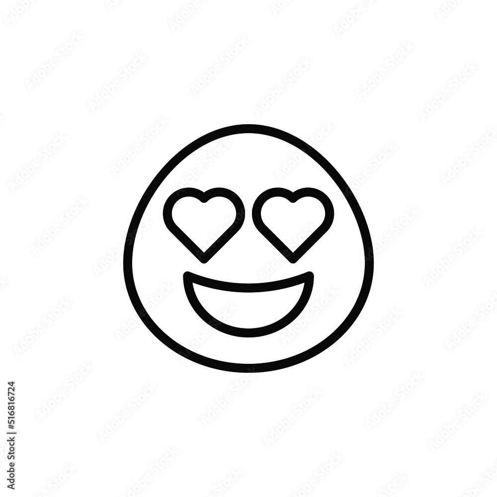 love emoji vector for website symbol icon presentation love emoji vector for website symbol icon presentation