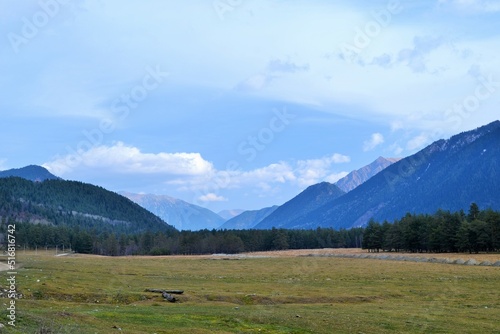 landscape in the mountains