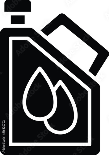 Oil Canister Icon Style