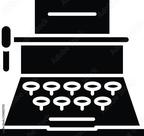 Typewriter Icon Style