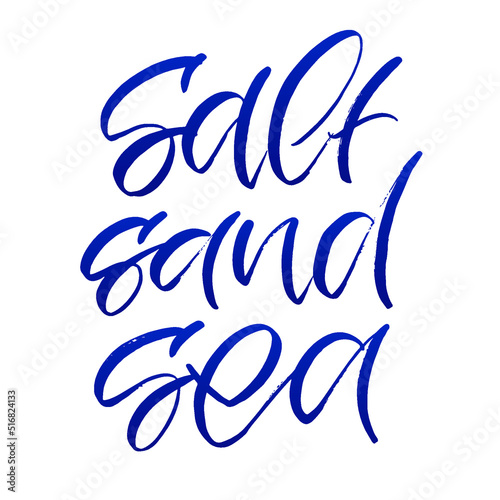 Motivation hand drawn doodle lettering phrase postcard. Lettering art t-shirt design.