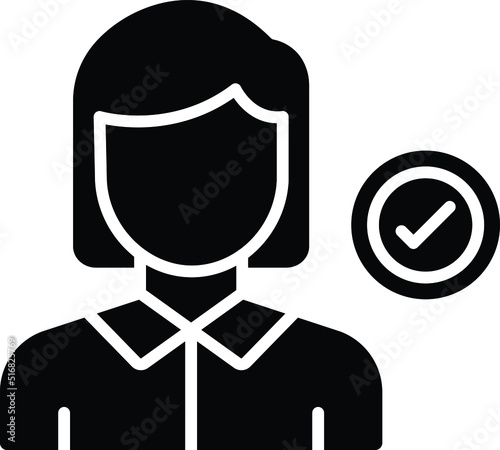 Candidate Female Icon Style