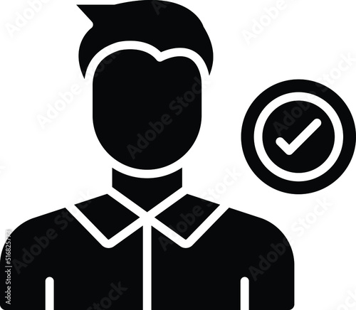 Candidate Male Icon Style