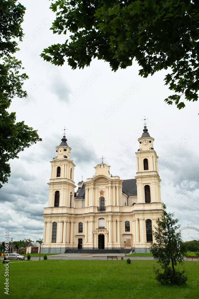 Catholic church in the village of Budslav