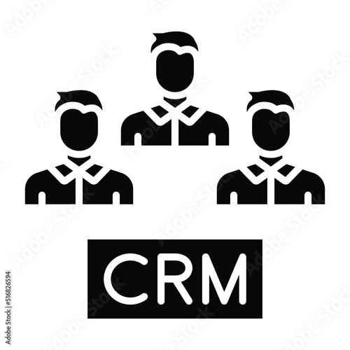 Crm Methodologies Icon Style