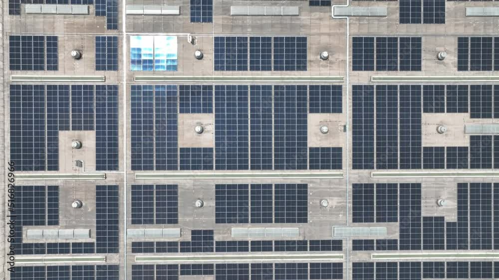 solar panels on factory rooftop solar panels on factory rooftop