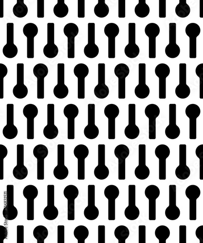 Keyhole seamless pattern