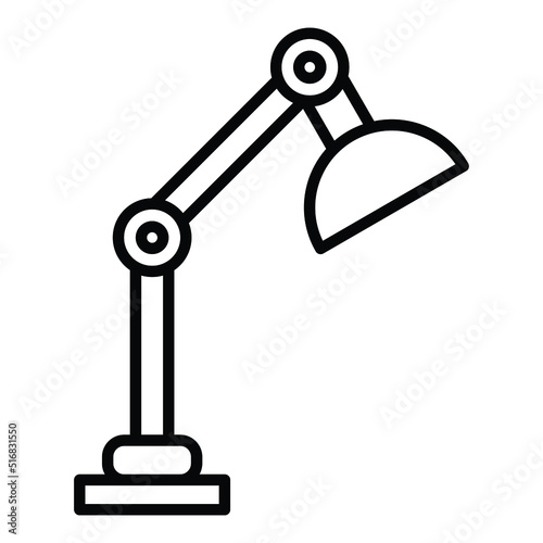 Table Lamp Icon Style