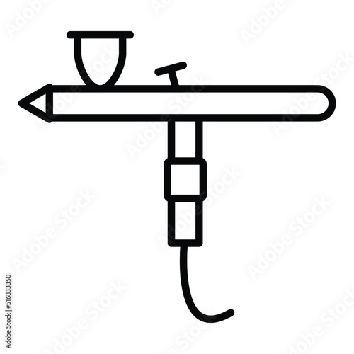 Airbrush Icon Style