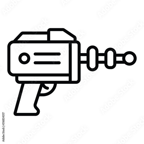 Laser Battle Icon Style