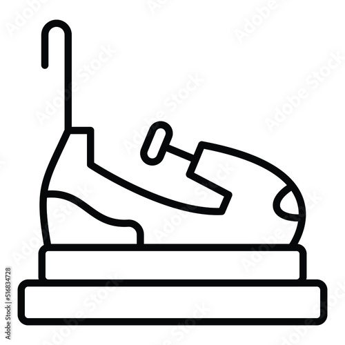 Bumper Cars Icon Style