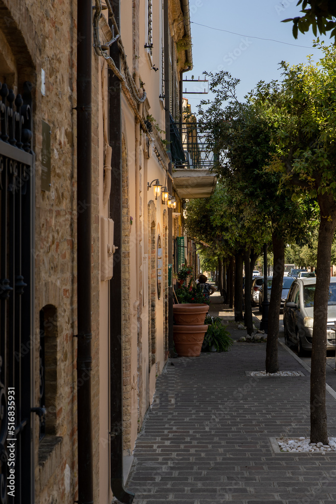 Obraz premium Gassen in Montepagano