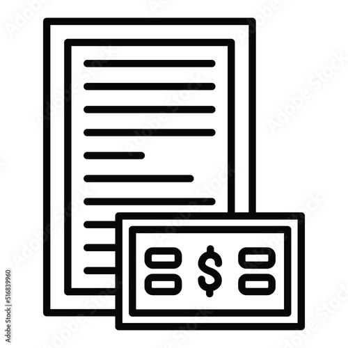Documentation Fee Icon Style