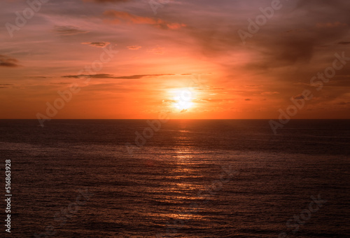 sunset over the sea © Konstantinos