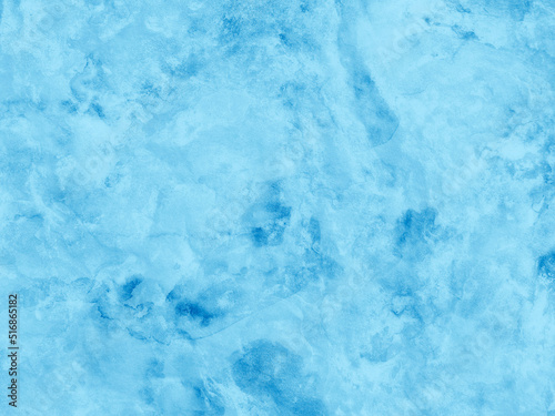 Blue background texture, old marbled stone in vintage watercolor design, elegant light blue color © Arlenta Apostrophe