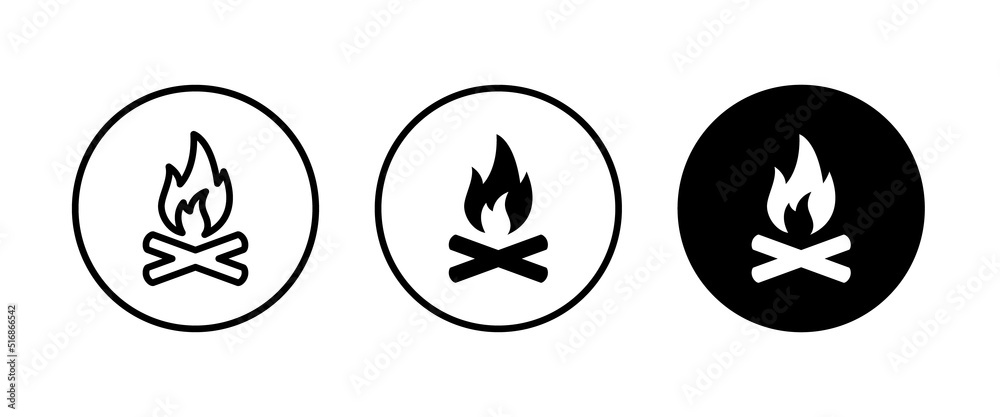 Fire flame icon vector, sign, symbol, logo, illustration, editable stroke, flat design style isolated on white linear Fire flame icon vector, sign, symbol, logo, illustration, editable stroke, flat design style isolated on white linear