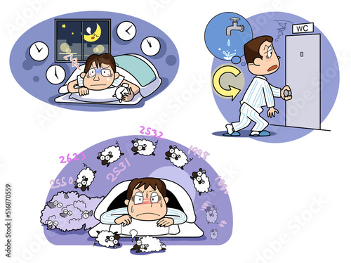 睡眠の問題点セット