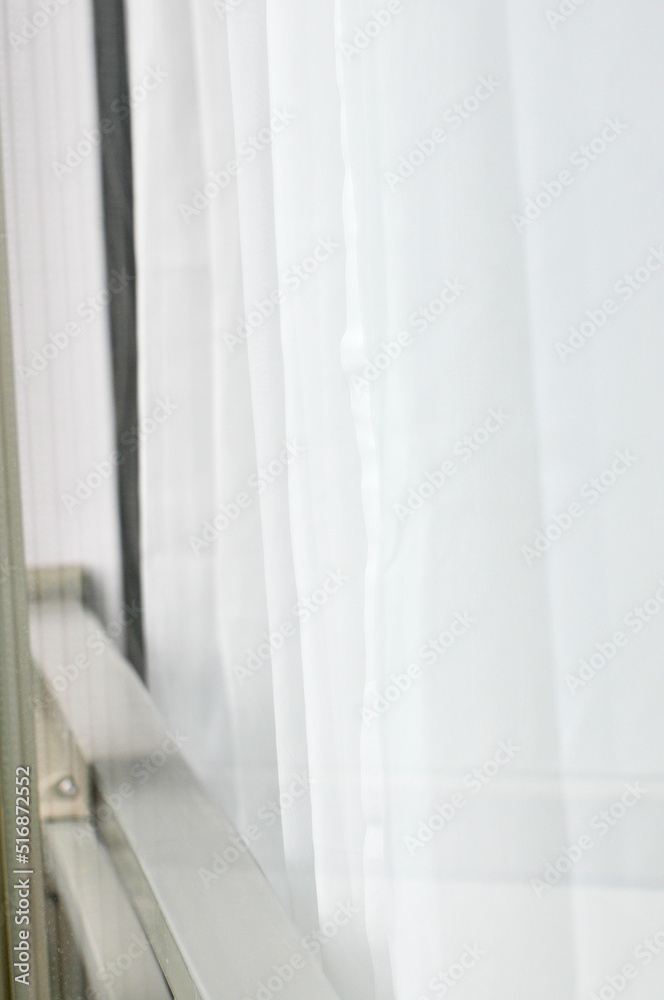 Curtains in the window Curtains in the window