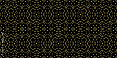 Geometric octagon seamless design. Simple vector pattern.