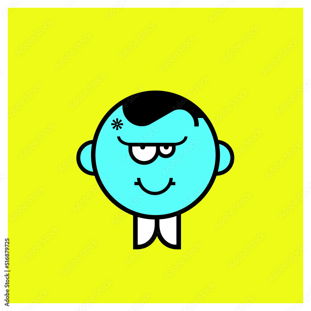 Obraz premium The TypeFace Series - 18 01 Typographic Portraits Weird and wonderful 