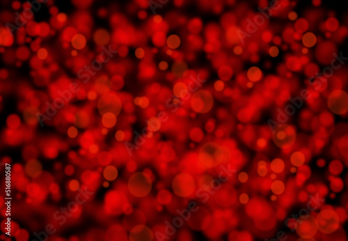 computer generated high resolution image of red bokeh background