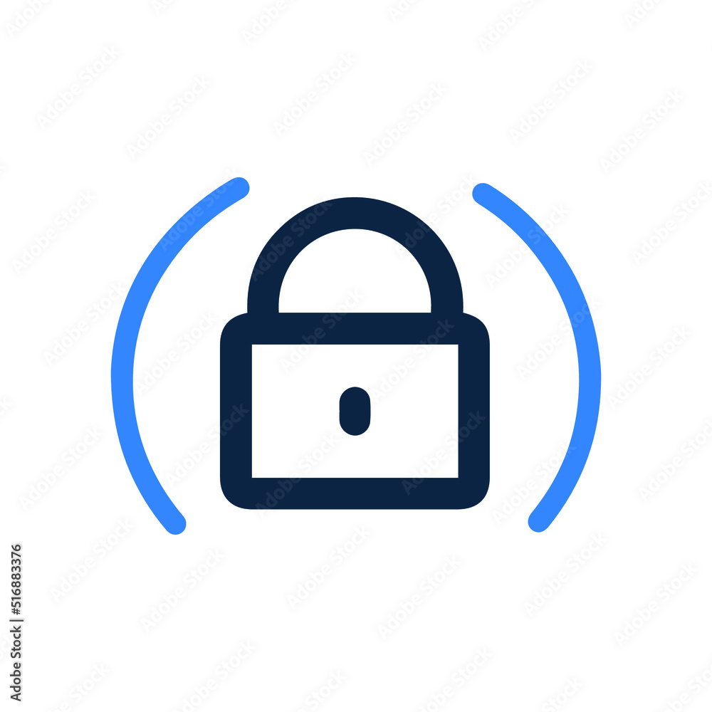 Lock or password policy icon Lock or password policy icon